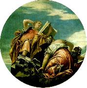 arithmetic, harmony and philosophy, Paolo  Veronese